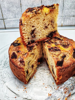 Foto di Torta banane e cioccolato senza burro