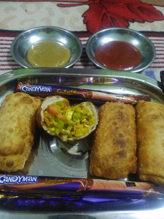 बैज स्प्रिंग रोल (veg spring roll recipe in Hindi) रेसिपी मुख्य फोटो