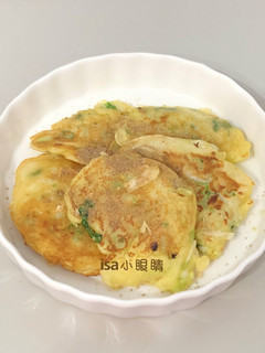超簡單大白菜煎餅 的食譜成品照片