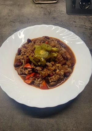 Chilis bab recept fotója