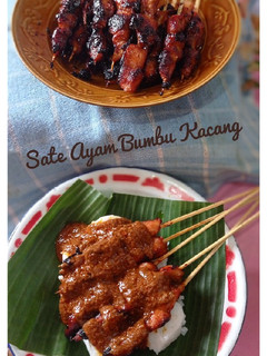 Foto resep Sate Ayam Bumbu Kacang