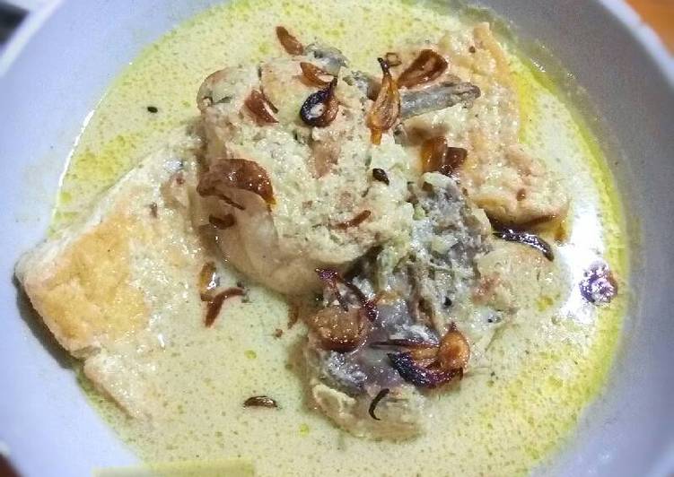 Resep Opor Ayam Tahu #olahan kelapa, Bisa Manjain Lidah