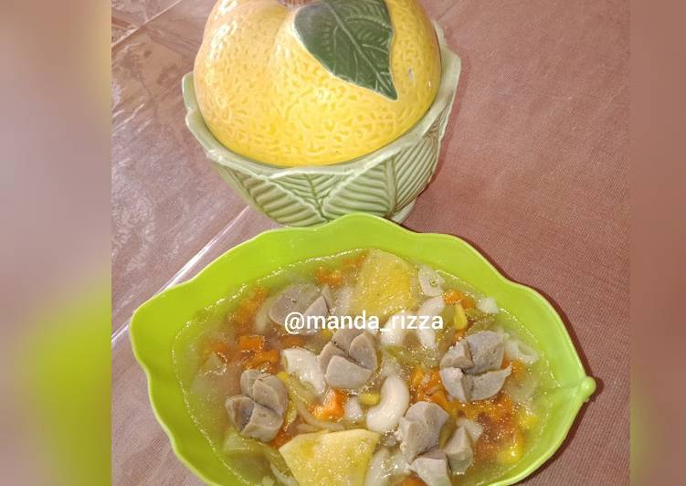 Cara Gampang Membuat Makaroni Asam Nanas Anti Gagal