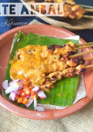 Foto resep Sate Ambal khas Kebumen ala Hanna