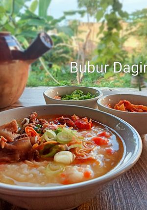 Foto resep Bubur Daging