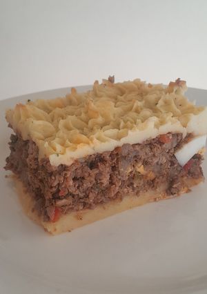 Una foto de Pastel de papas o pastel de carne ♥️🥧