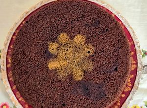 Una foto de Bizcochuelo casero de Chocolate con cacao amargo