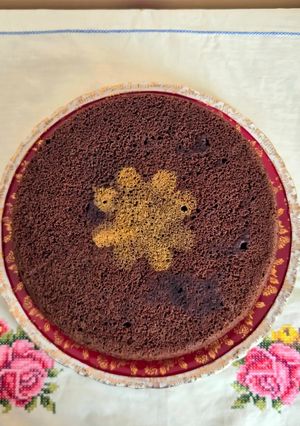 Una foto de Bizcochuelo casero de Chocolate con cacao amargo