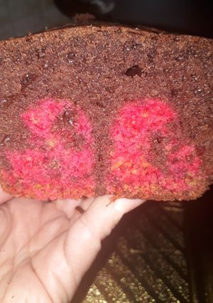 Foto di Plumcake con cuore a sorpresa