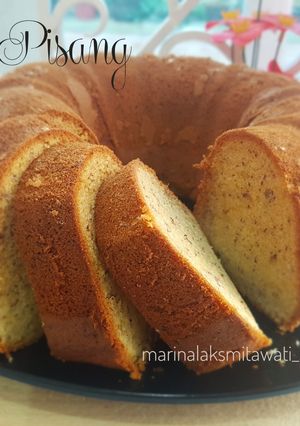 Foto resep BANANA SPONGE CAKE (Dengan Otang/Oven Tangkring)