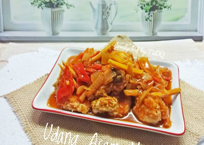 Resep Udang Asam Manis oleh Lovelychef By TieDQ - Cookpad