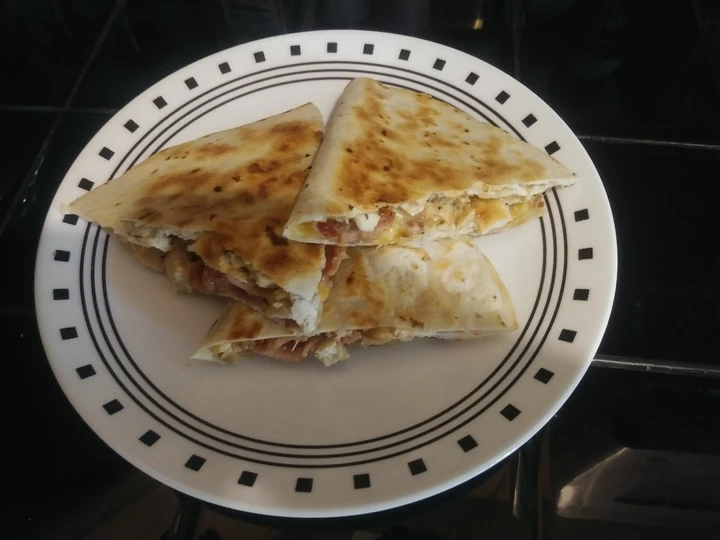 Recipe Chicken Bacon Ranch Quesadilla the  Makes Drooling Can spoil the tongue