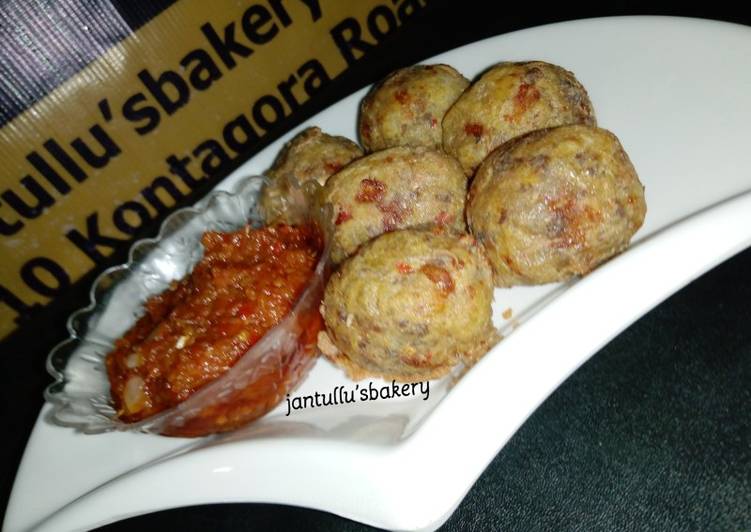 Recipe of Perfect Minced meat cheese yamballs