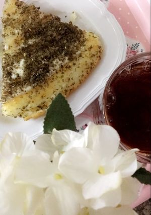 صورة لوصفة فطيرة الزعتر 👏🏻