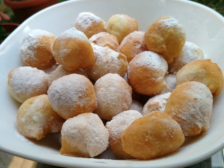 Resep Donat mini tanpa telur yang Enak