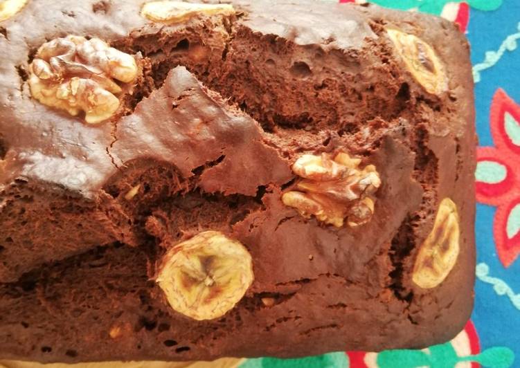 Queque choco - banana de Angélica