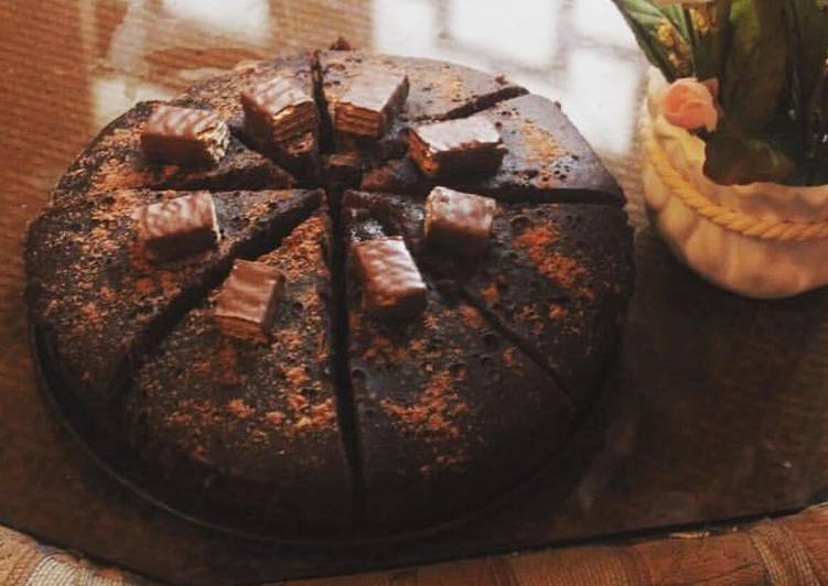 Steps to Prepare Favorite Wheat Flour Chocolate Cake