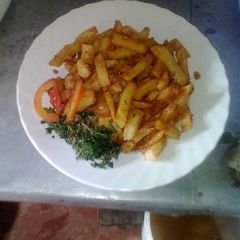 A picture of Chips masala.