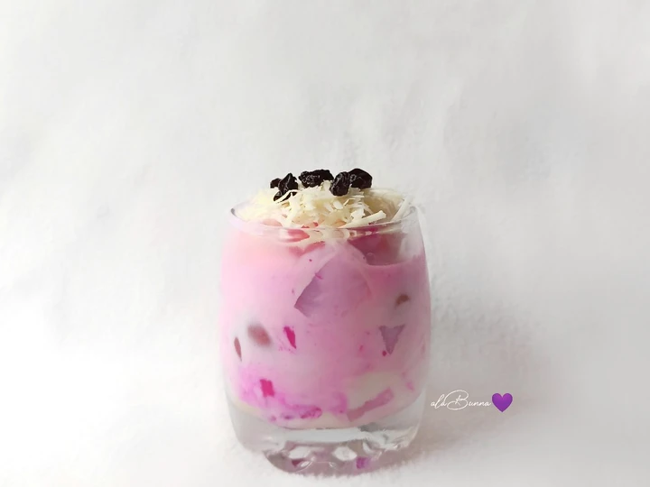 Cara Gampang Membuat Resep 436. Salad Buah Pinky (Yogurt + Mayonaise) yang Lezat Anti Ribet, Lezat Sekali