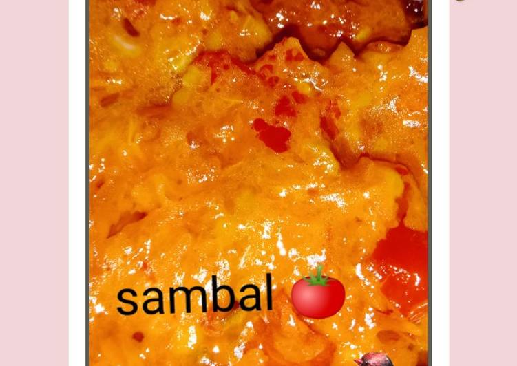 Sambal 🍅 Tomat simple