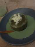 Dessert Biskuit Matcha Creamy (gluten free)