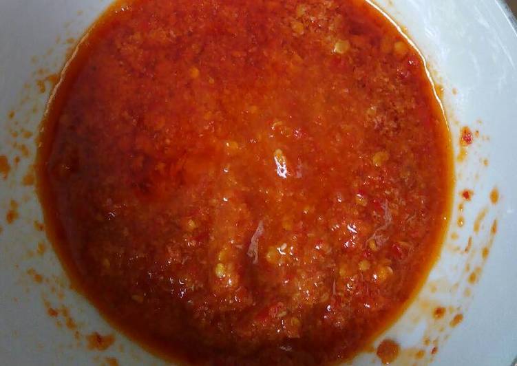 Recipe: Yummy Sambalado Merah