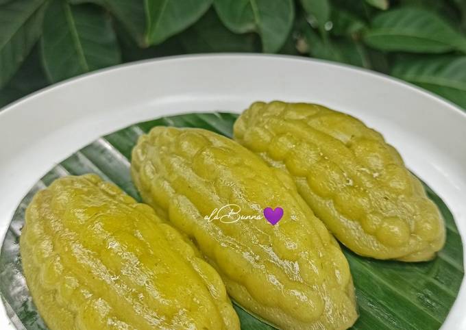 Langkah Mudah untuk Menyiapkan 216. Wadai Paria (isi Unti Pepaya Mentah) Anti Gagal