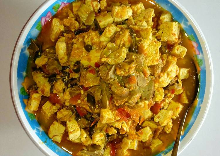 Botok Tahu & Rempela Hati (tanpa bungkus daun)