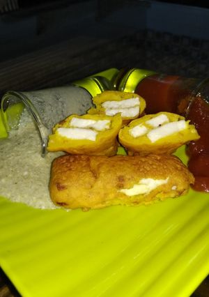 A picture of Paneer pakoda.