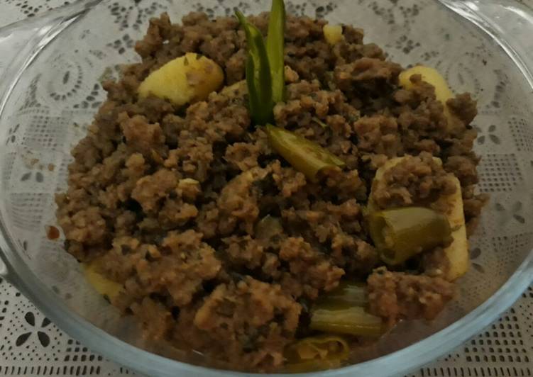 Mutton aloo Qeema