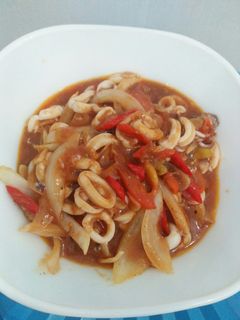 Foto resep Cumi Saos Padang