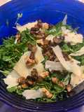 Insalatina di rucola con porcini