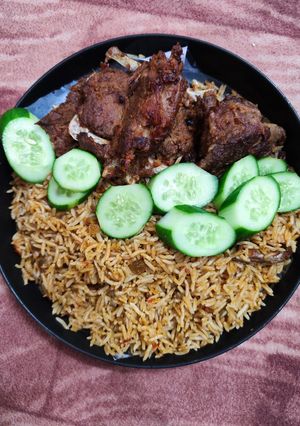 Foto resep 31. Nasi Kebuli Kambing Oma