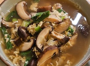 Foto resep Sup Shiitake dan Telur