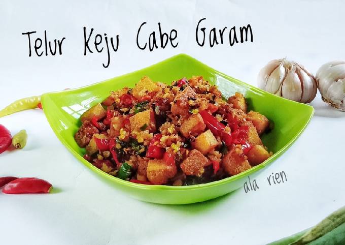 Anti Ribet, Bikin Telur Keju Cabe Garam (Tahu KW Cabe Garam) DEBM Murah