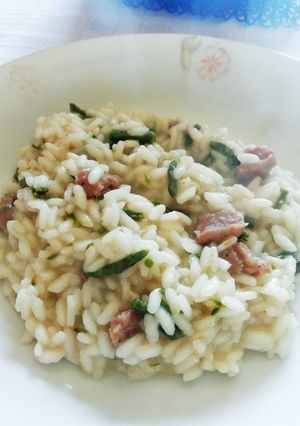 Foto di Risotto Agli Asparagi E Salsiccia