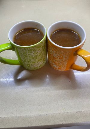 काली मिर्च (मिलगु) रसम रेसिपी मुख्य फोटो