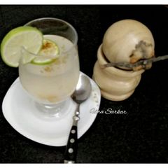 A picture of Tender coconut water lemonade.