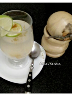 A picture of Tender coconut water lemonade.