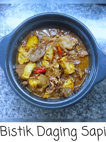 Langkah Gampang Menyiapkan Resep Bistik Daging Sapi yang Enak