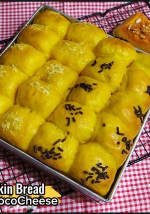 Foto resep Pumpkin Bread (Roti Labu Kuning)