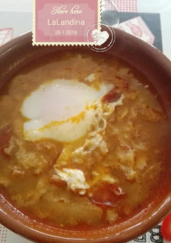 Una foto de Sopa castellana