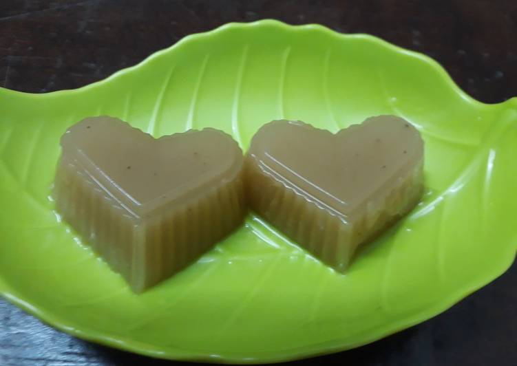 Simple Way to Prepare Homemade Chikko agar agar