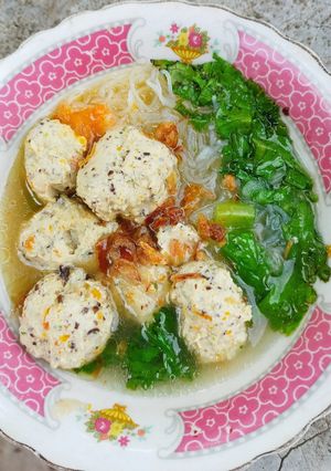 Foto resep Bakso sayur tanpa tepung