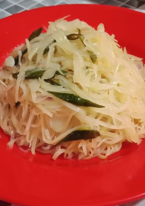 Foto resep Tumis Kates Muda Cabe Hijau (it's simple)