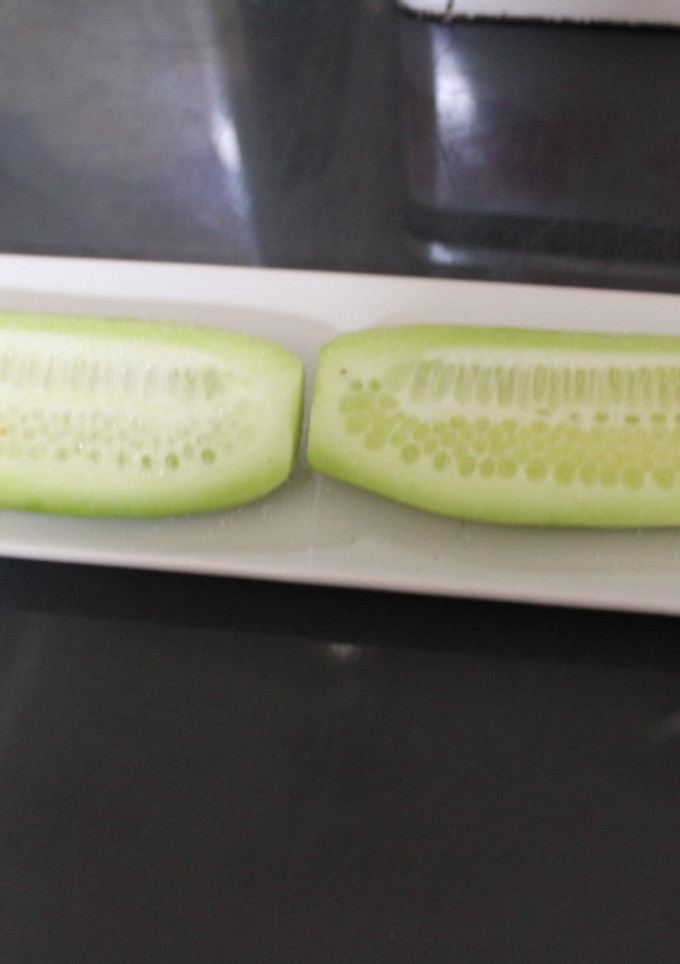 Una foto de Pepino con sal