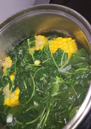 Foto resep Sayur bening bayam
