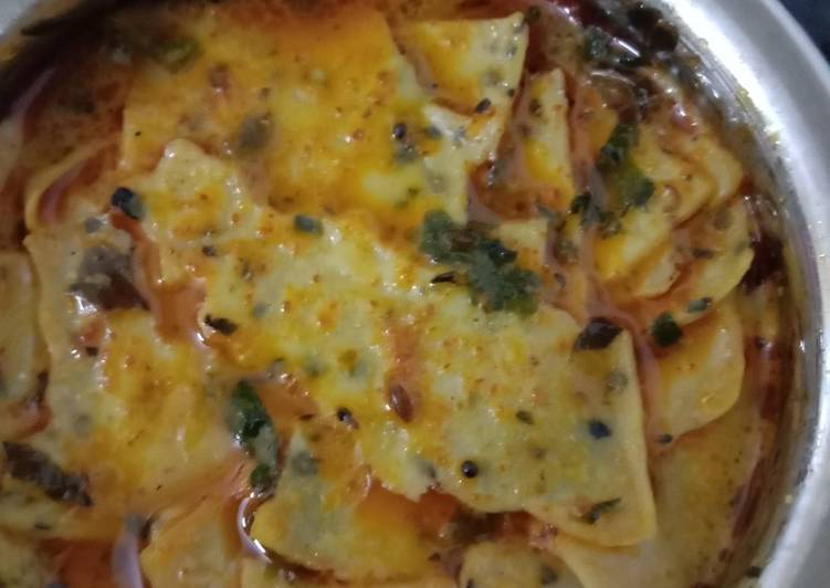 Step-by-Step Guide to Prepare Quick Papad ki sabji