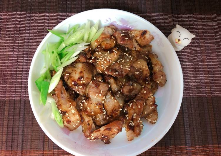 香烤三層肉~ 水波爐料理