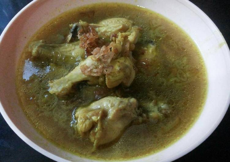 Cara Gampang Membuat Soto Ayam Simple Yang Enak Banget